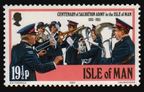 Heilsarmee-Briefmarken | Salvation Army Stamps
