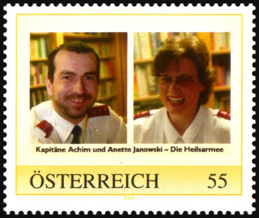 Heilsarmee-Briefmarken | Salvation Army Stamps