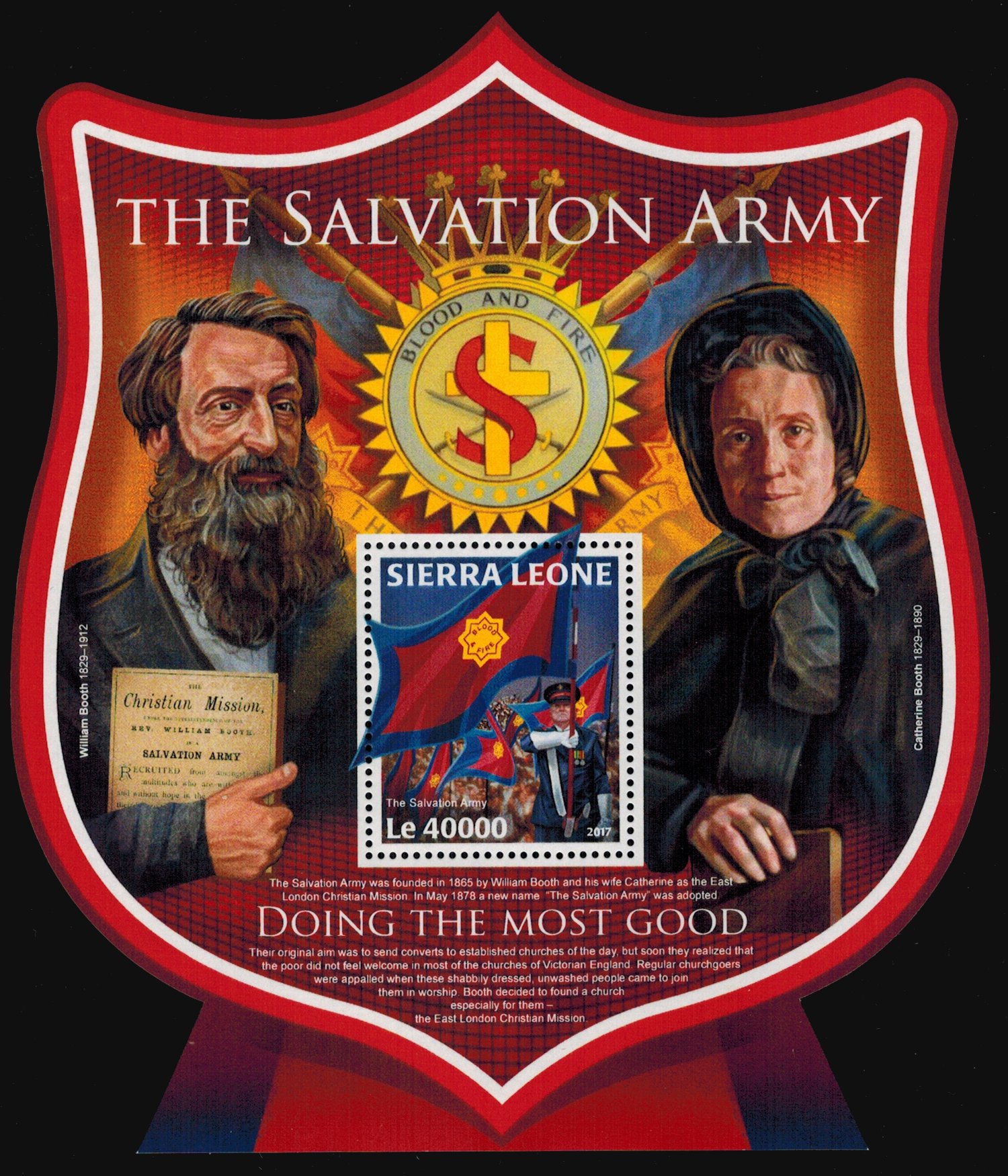 Heilsarmee-Briefmarken | Salvation Army Stamps