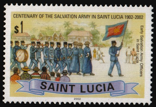 Heilsarmee-Briefmarken | Salvation Army Stamps