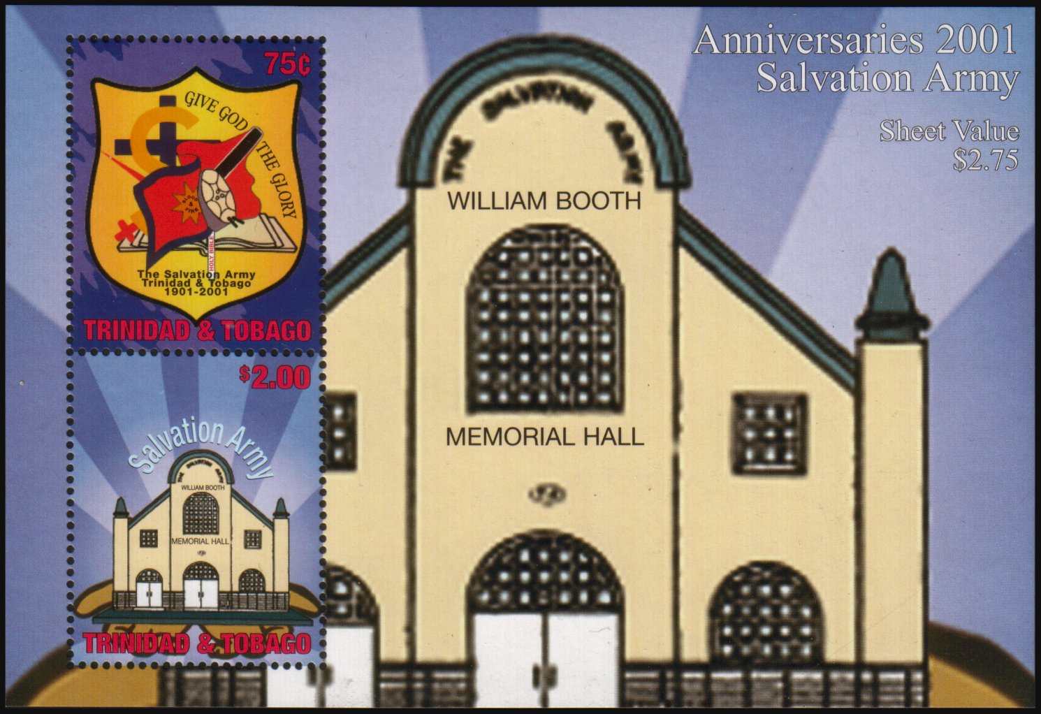 Heilsarmee-Briefmarken | Salvation Army Stamps