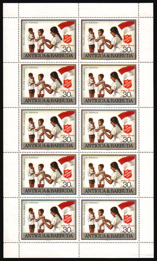 Heilsarmee-Briefmarken | Salvation Army Stamps
