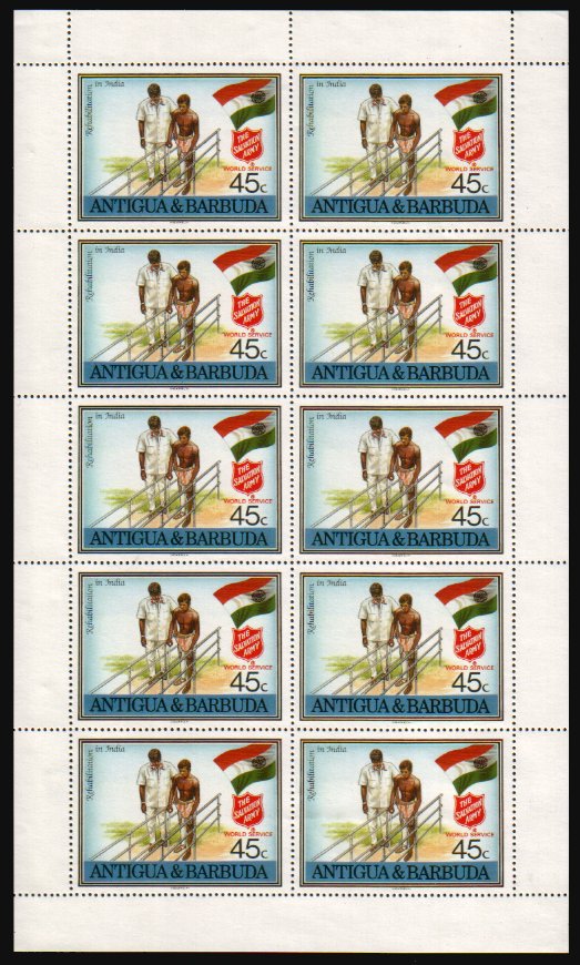 Heilsarmee-Briefmarken | Salvation Army Stamps