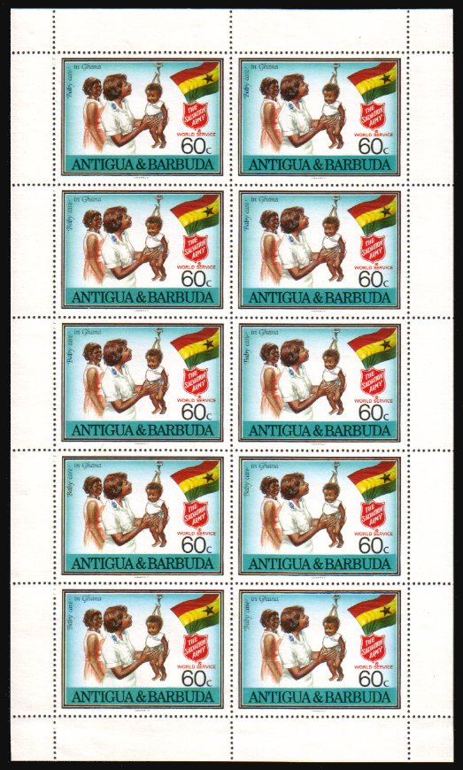 Heilsarmee-Briefmarken | Salvation Army Stamps