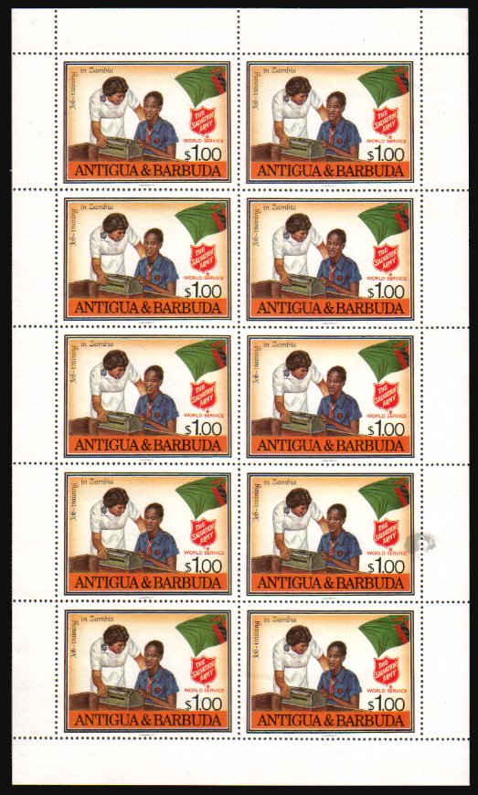 Heilsarmee-Briefmarken | Salvation Army Stamps
