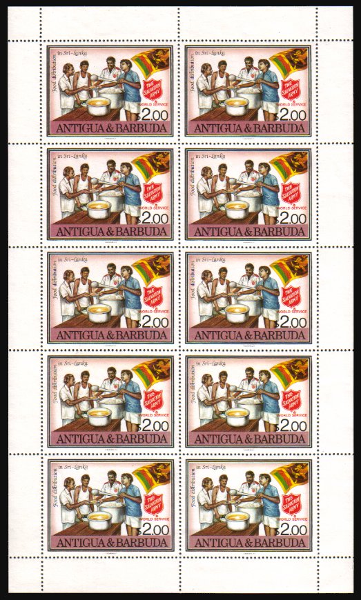 Heilsarmee-Briefmarken | Salvation Army Stamps
