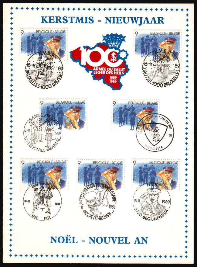 Heilsarmee-Briefmarken | Salvation Army Stamps