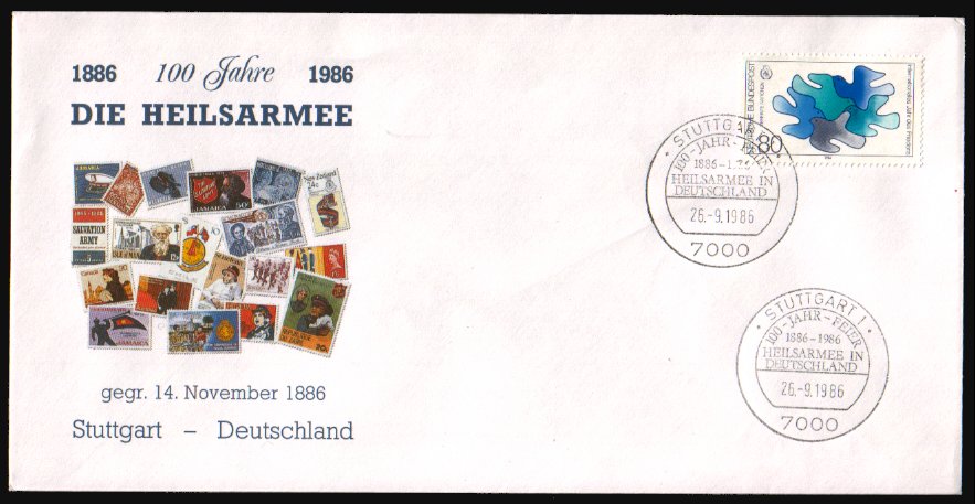 Heilsarmee-Briefmarken | Salvation Army Stamps