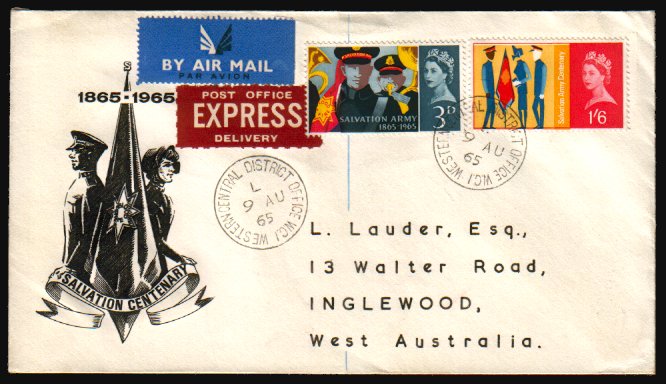 Heilsarmee-Briefmarken | Salvation Army Stamps