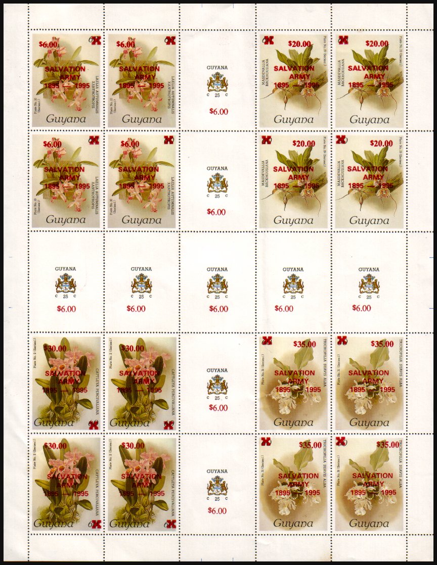 Heilsarmee-Briefmarken | Salvation Army Stamps