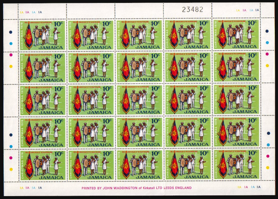 Heilsarmee-Briefmarken | Salvation Army Stamps