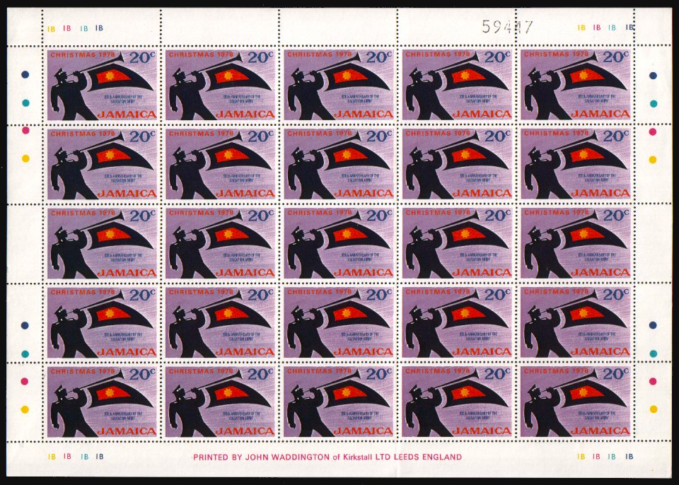 Heilsarmee-Briefmarken | Salvation Army Stamps
