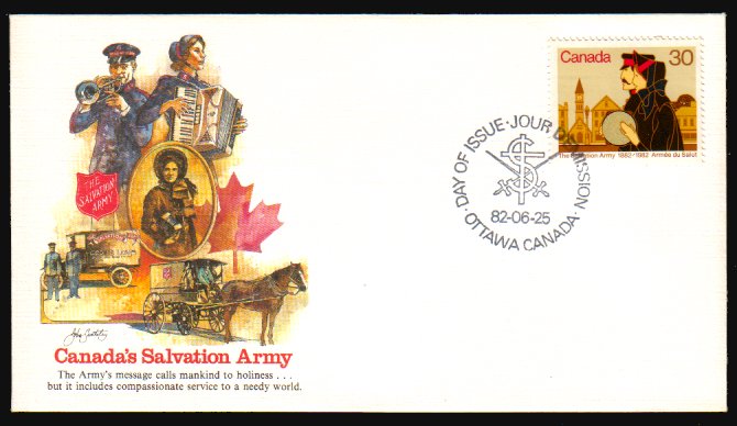 Heilsarmee-Briefmarken | Salvation Army Stamps
