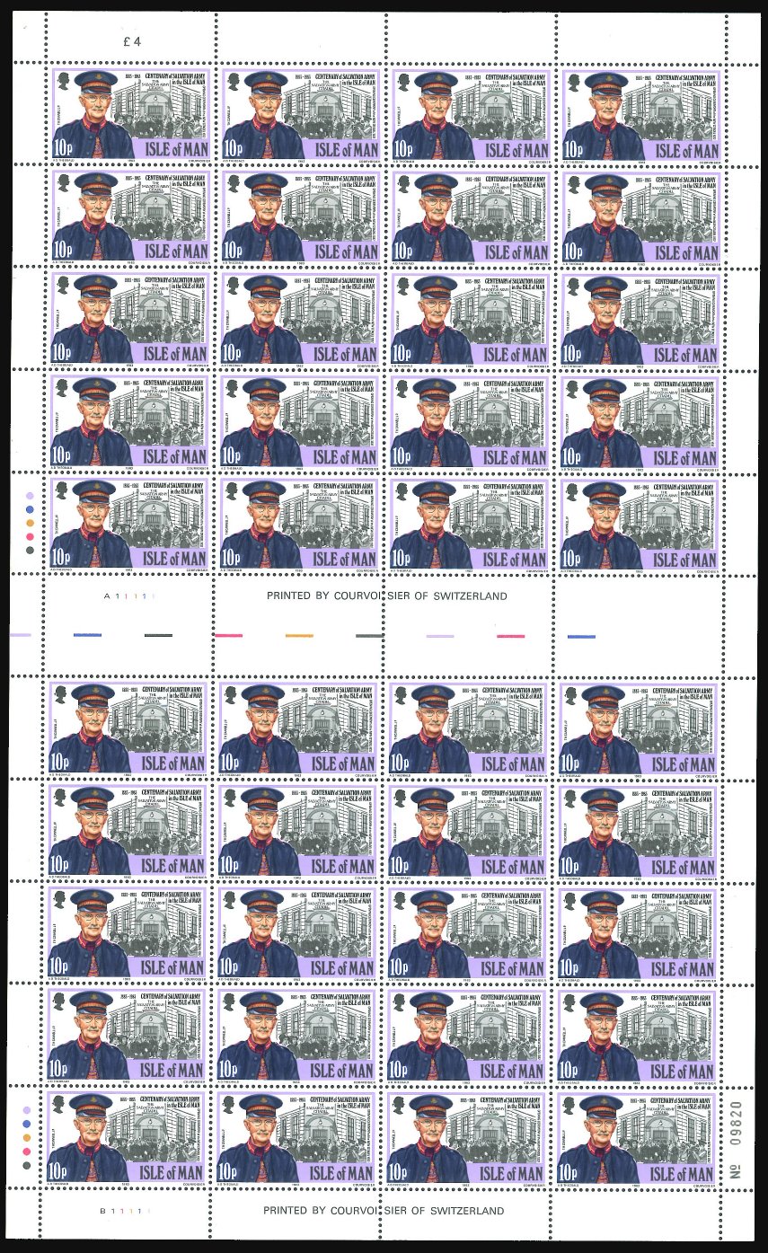 Heilsarmee-Briefmarken | Salvation Army Stamps