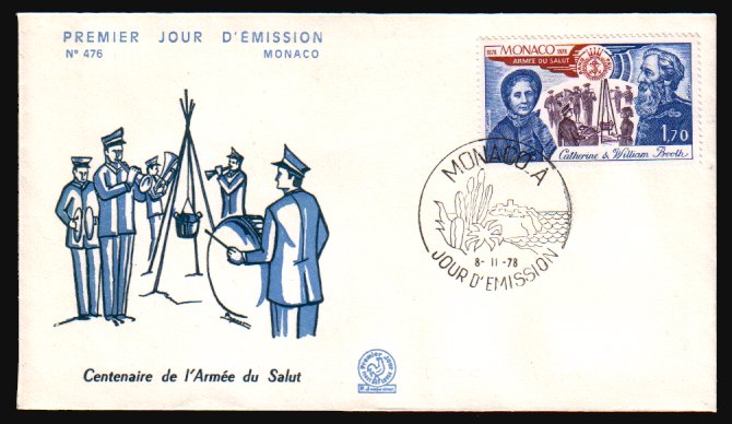 Heilsarmee-Briefmarken | Salvation Army Stamps