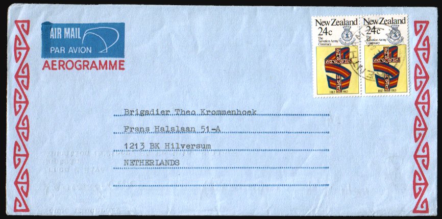 Heilsarmee-Briefmarken | Salvation Army Stamps
