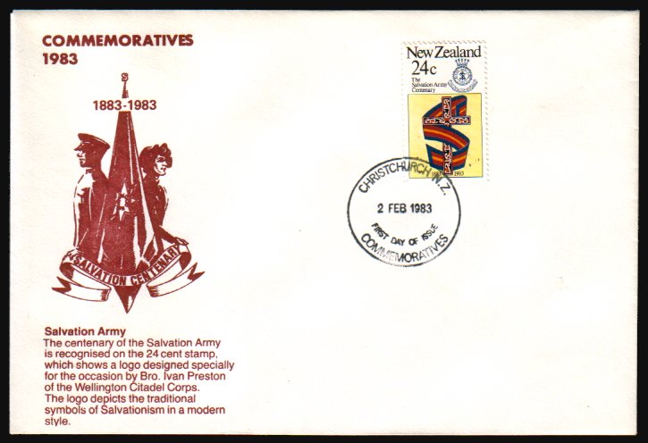 Heilsarmee-Briefmarken | Salvation Army Stamps