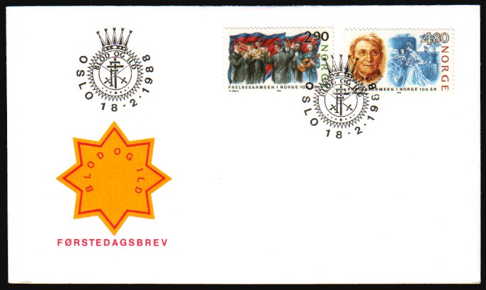 Heilsarmee-Briefmarken | Salvation Army Stamps