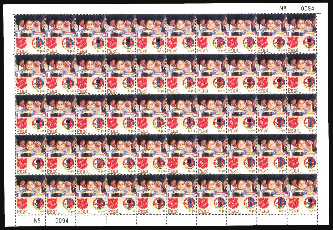 Heilsarmee-Briefmarken | Salvation Army Stamps