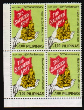 Heilsarmee-Briefmarken | Salvation Army Stamps