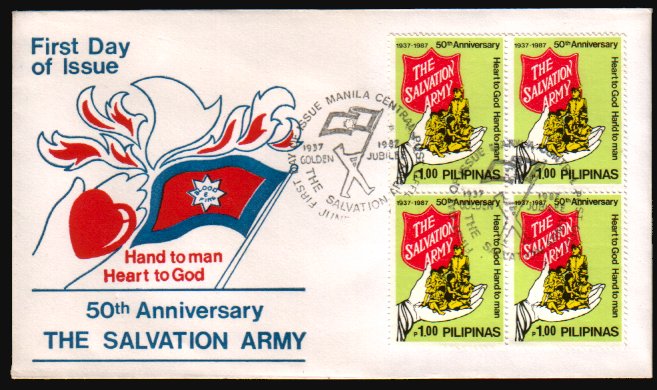 Heilsarmee-Briefmarken | Salvation Army Stamps