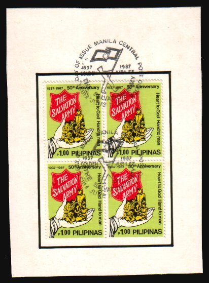 Heilsarmee-Briefmarken | Salvation Army Stamps