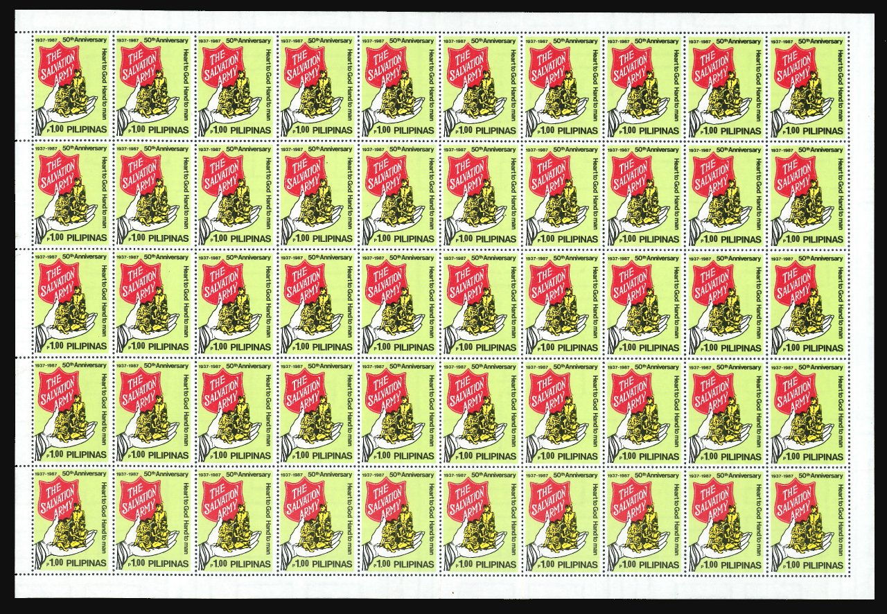 Heilsarmee-Briefmarken | Salvation Army Stamps