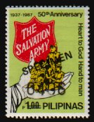 Heilsarmee-Briefmarken | Salvation Army Stamps