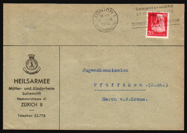 Heilsarmee-Briefmarken | Salvation Army Stamps