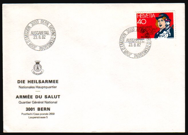 Heilsarmee-Briefmarken | Salvation Army Stamps