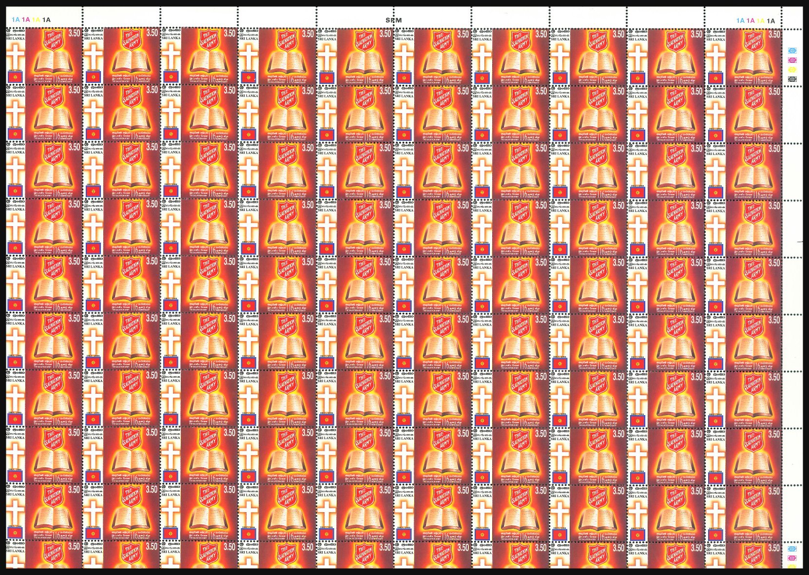 Heilsarmee-Briefmarken | Salvation Army Stamps