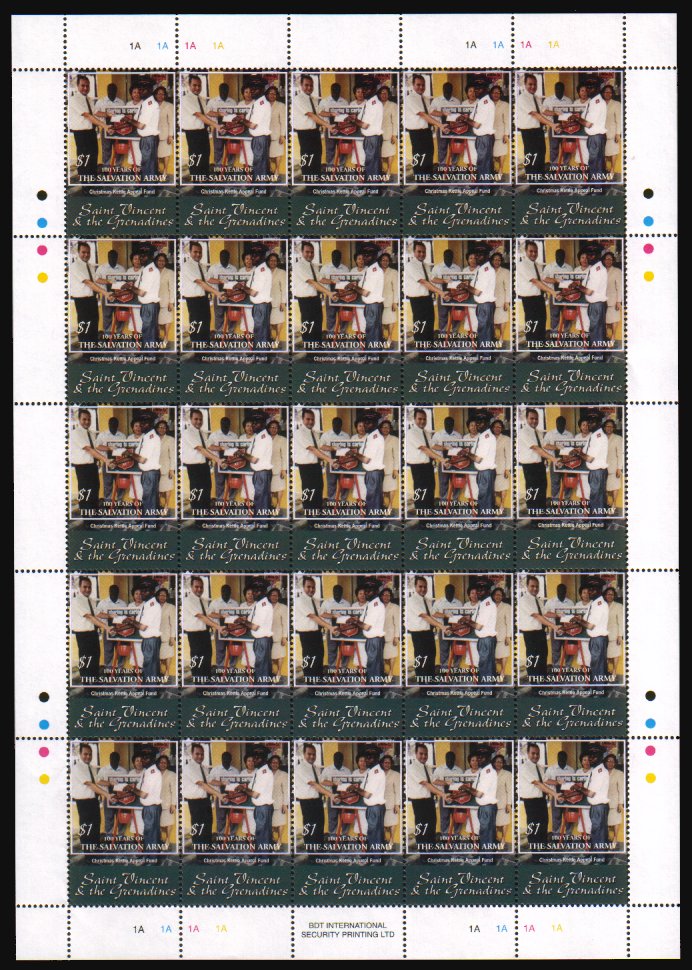 Heilsarmee-Briefmarken | Salvation Army Stamps