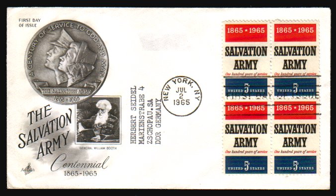 Heilsarmee-Briefmarken | Salvation Army Stamps