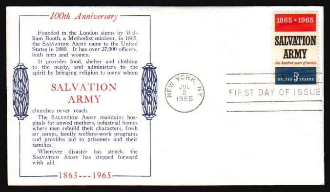 Heilsarmee-Briefmarken | Salvation Army Stamps