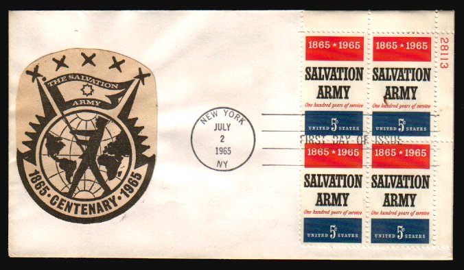 Heilsarmee-Briefmarken | Salvation Army Stamps