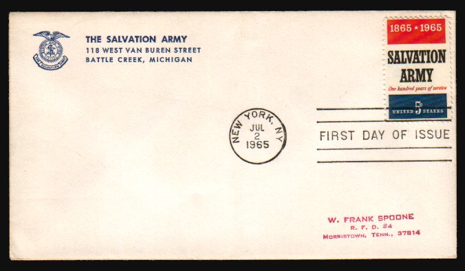 Heilsarmee-Briefmarken | Salvation Army Stamps