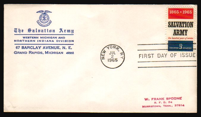 Heilsarmee-Briefmarken | Salvation Army Stamps