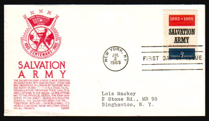 Heilsarmee-Briefmarken | Salvation Army Stamps