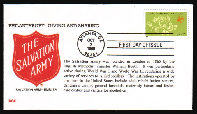 Heilsarmee-Briefmarken | Salvation Army Stamps