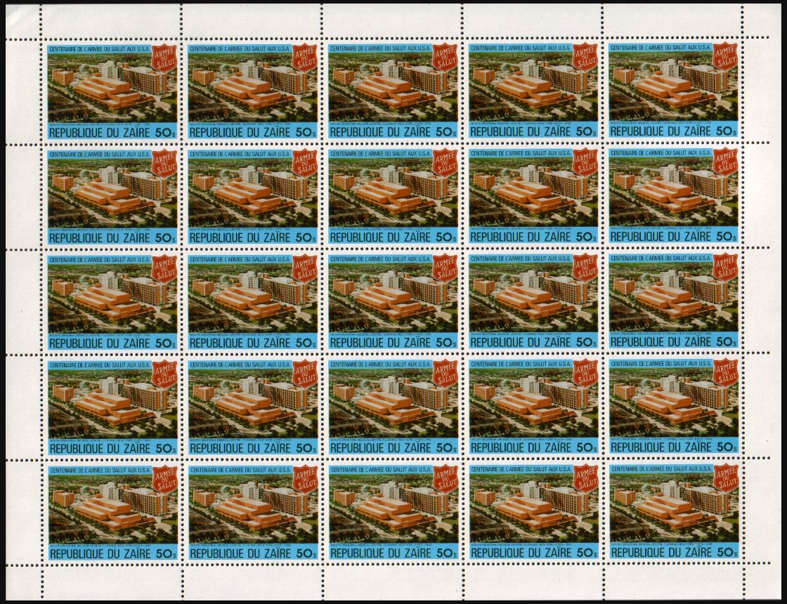 Heilsarmee-Briefmarken | Salvation Army Stamps