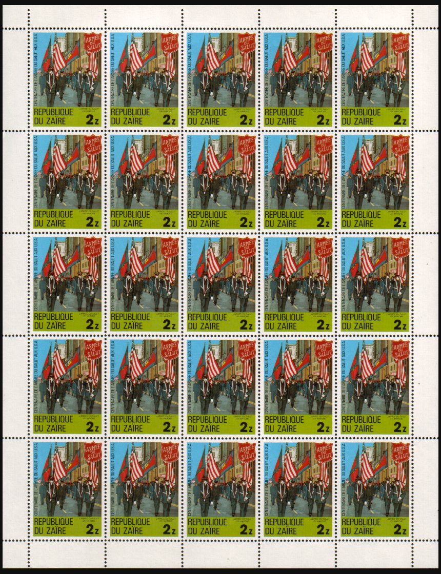 Heilsarmee-Briefmarken | Salvation Army Stamps