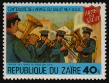 Heilsarmee-Briefmarken | Salvation Army Stamps