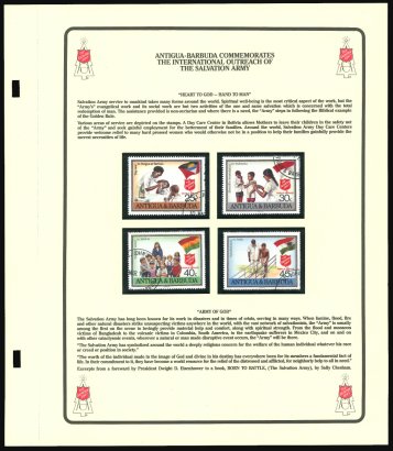 Heilsarmee-Briefmarken | Salvation Army Stamps