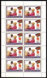Heilsarmee-Briefmarken | Salvation Army Stamps