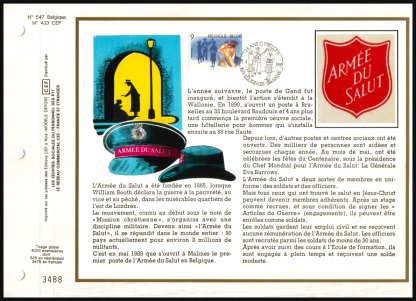 Heilsarmee-Briefmarken | Salvation Army Stamps