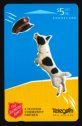 Spot springt nach Heilsarmee-M�tze | Spot catching Army hat