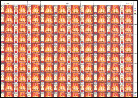 Heilsarmee-Briefmarken | Salvation Army Stamps