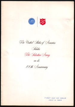 Heilsarmee-Briefmarken | Salvation Army Stamps